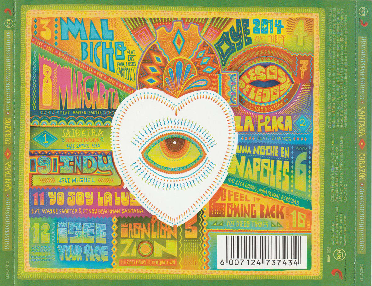 Santana - Corazón CD D