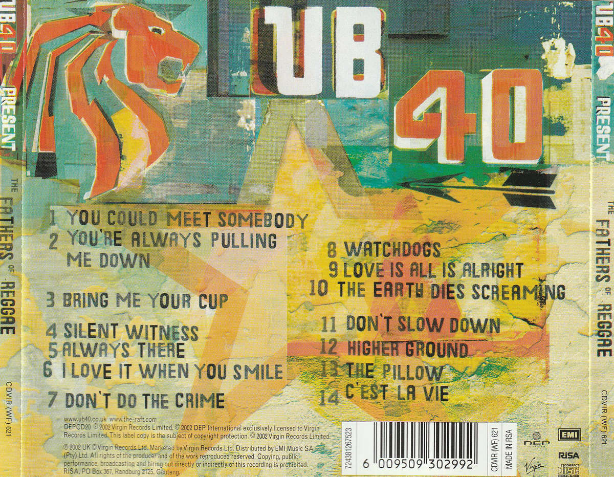 UB40 - The Fathers of Reggae CD D