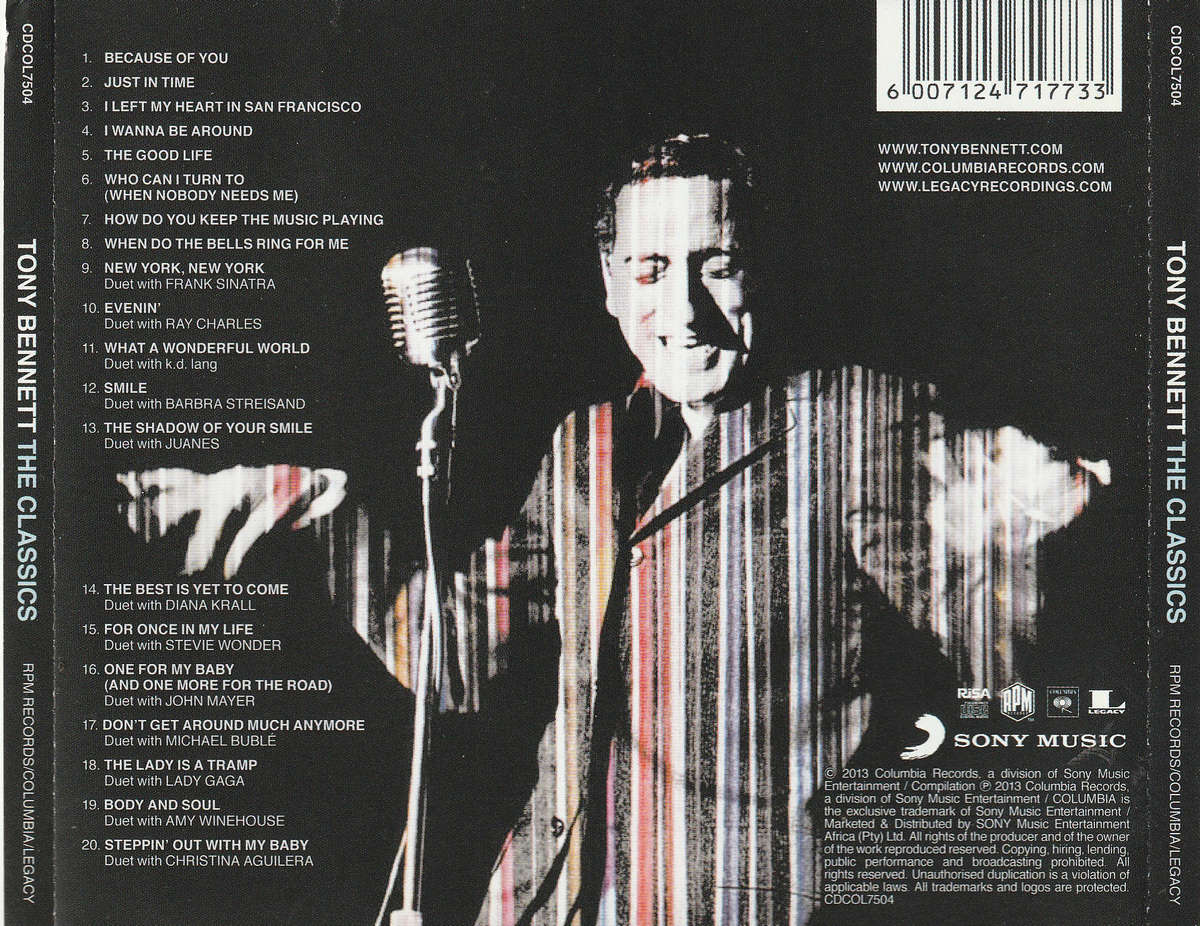 Tony Bennett - The Classics CD D