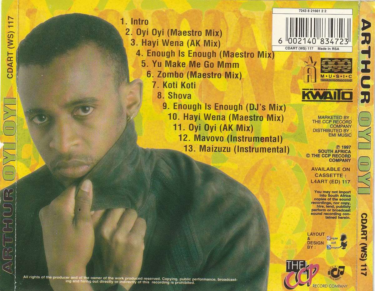 Arthur - Oyi Oyi CD D