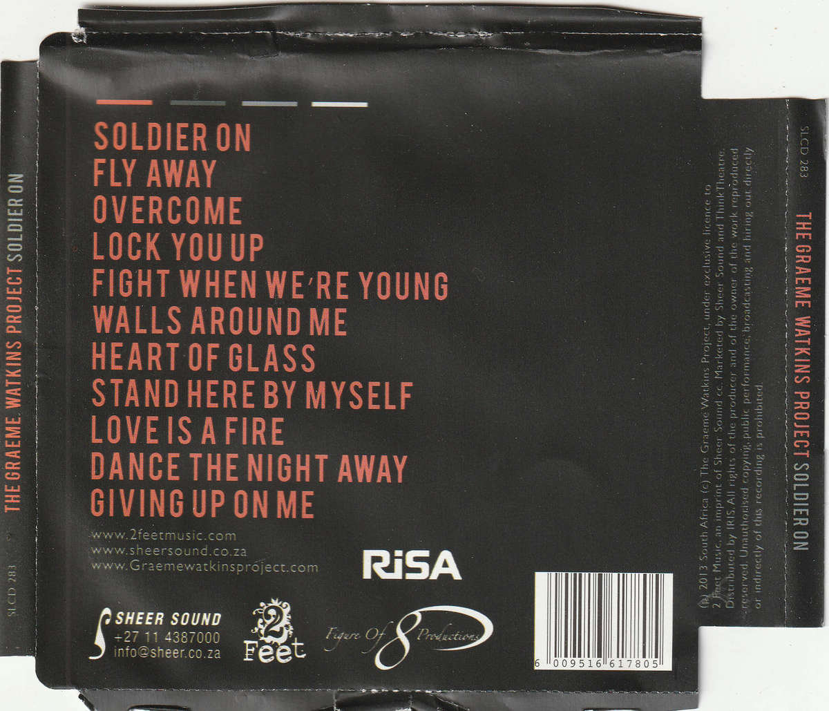 Graeme Watkins Project - Soldier On CD D