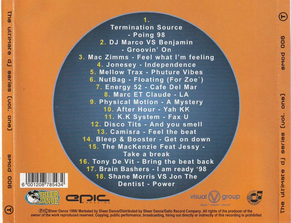 Derek `the Bandit` - DJSA CD