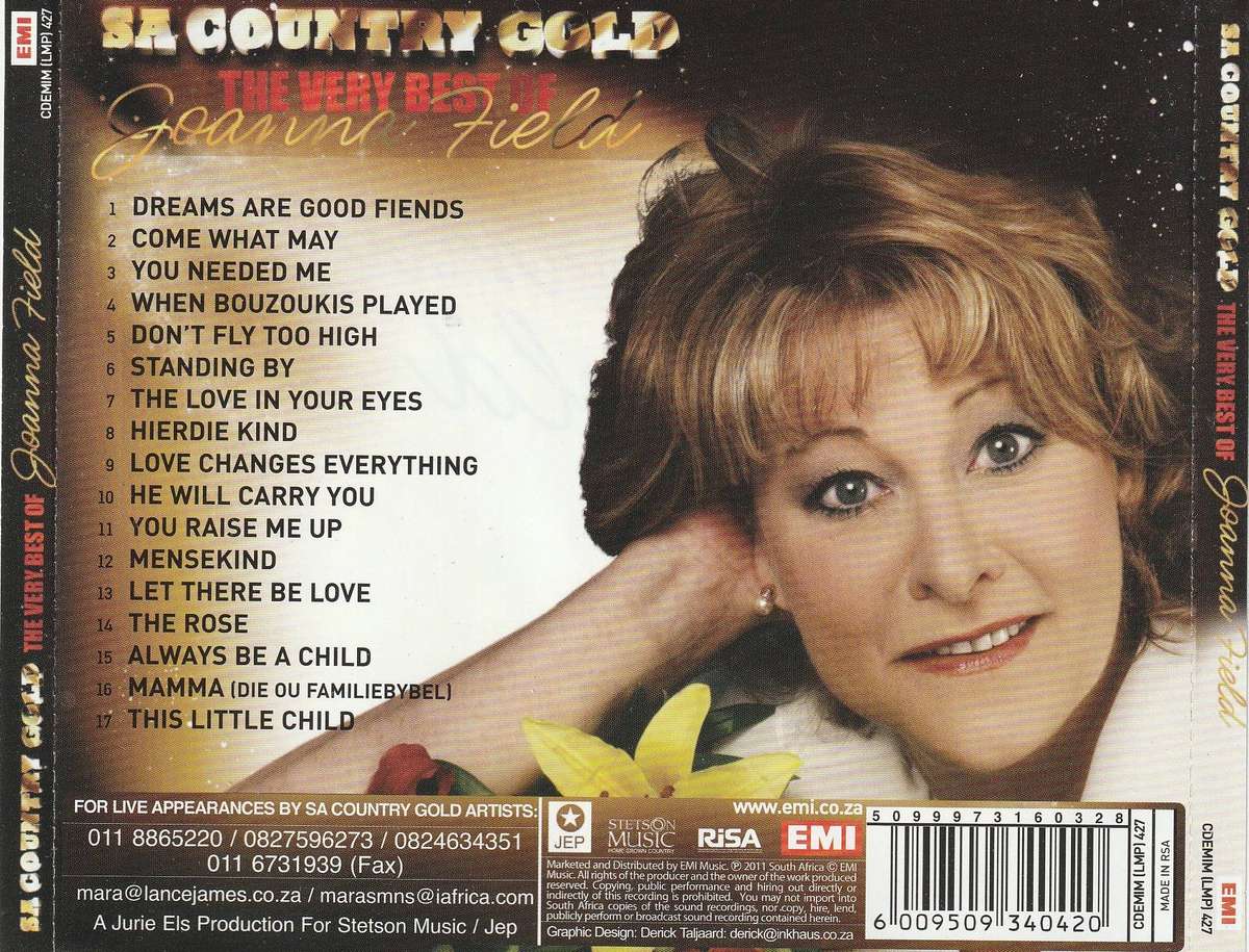 Joanna Field - Very Best Of CD D