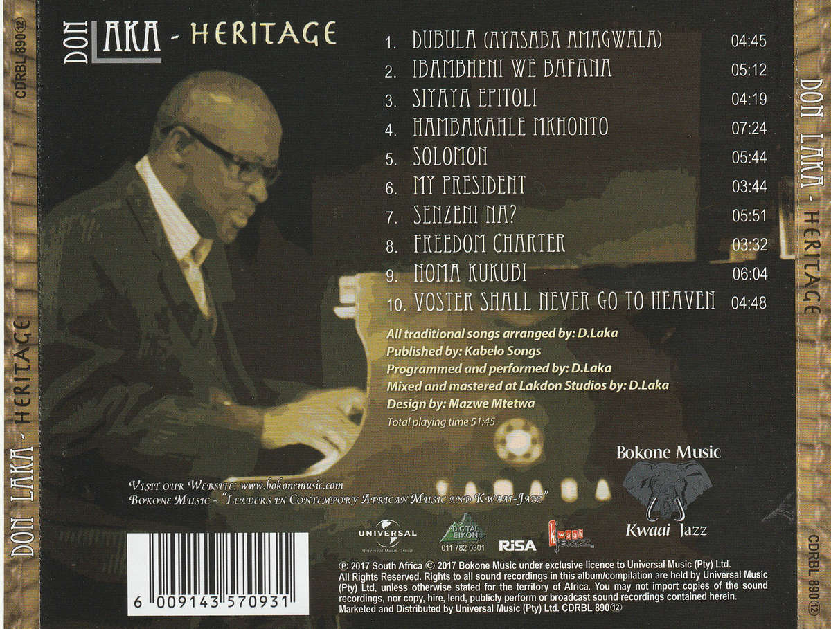 Don Laka - Heritage CD D
