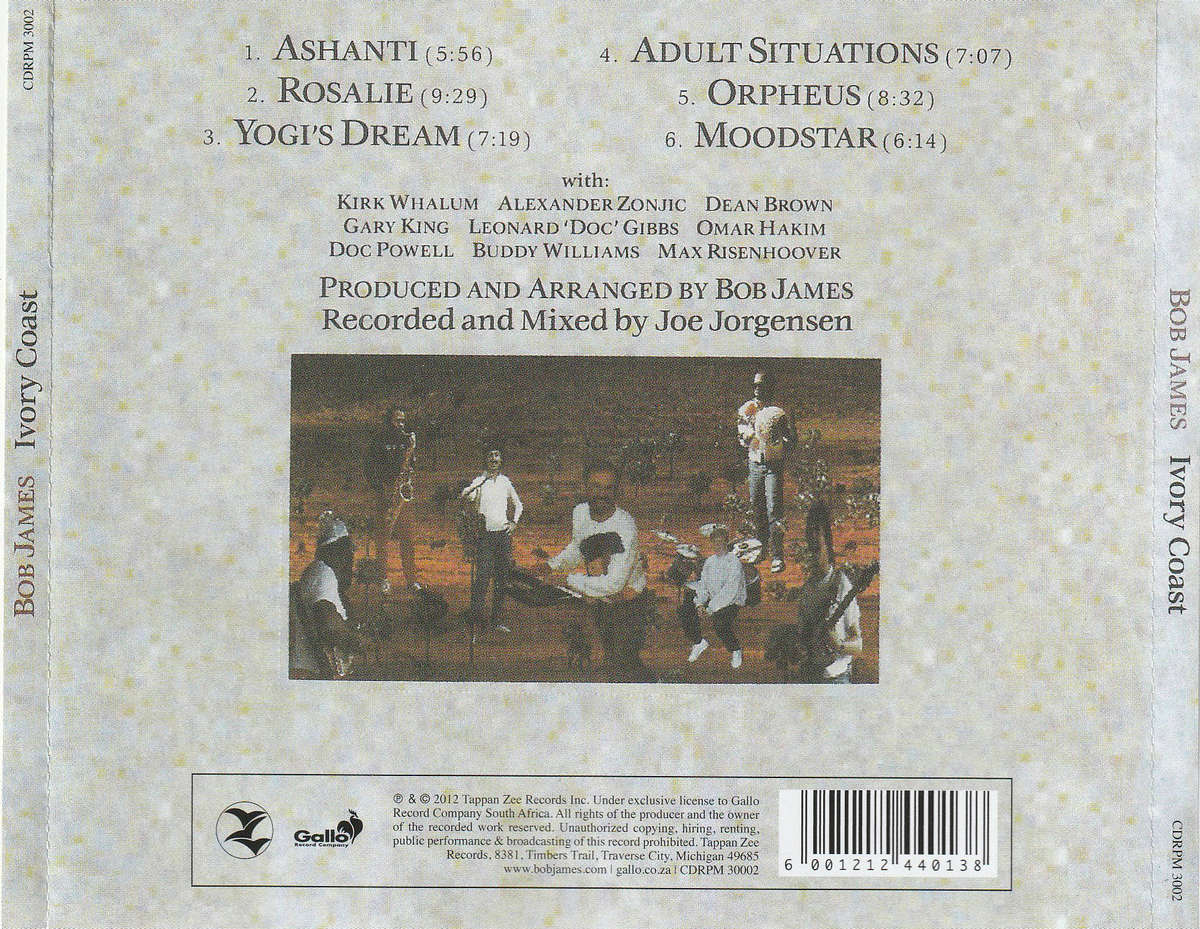 Bob James - Ivory Coast CD D