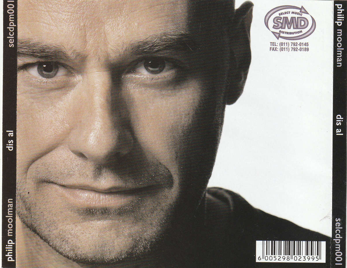 Philip Moolman - Dis Al CD D