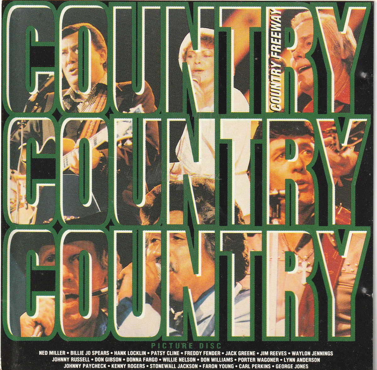 Various - Country Freeway, Country Gold Freeway & I Love Country 3xCD Set Import