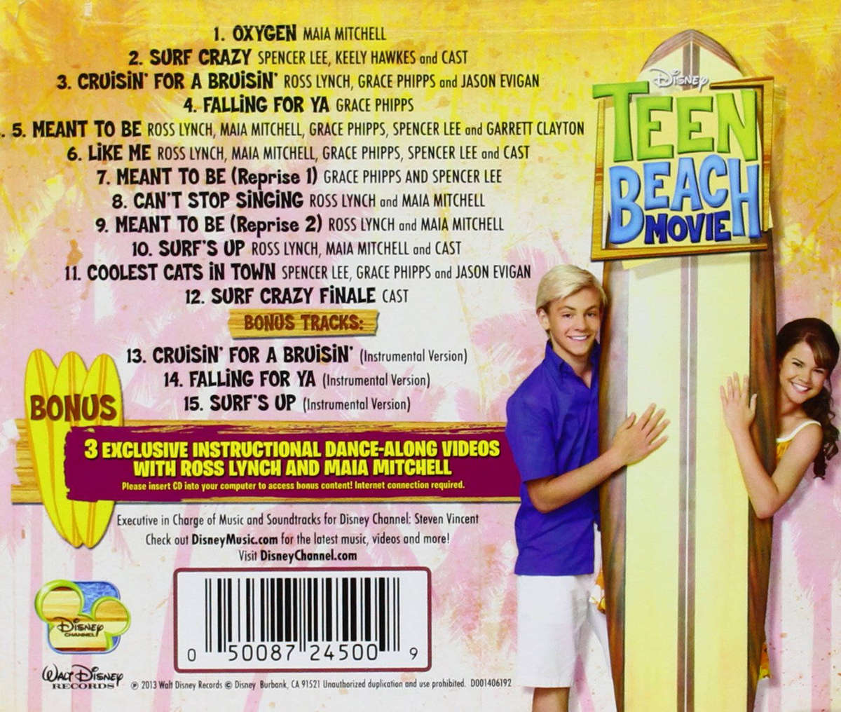 Soundtrack - Disney Teen Beach 1 + 2  Set CD Import Sealed
