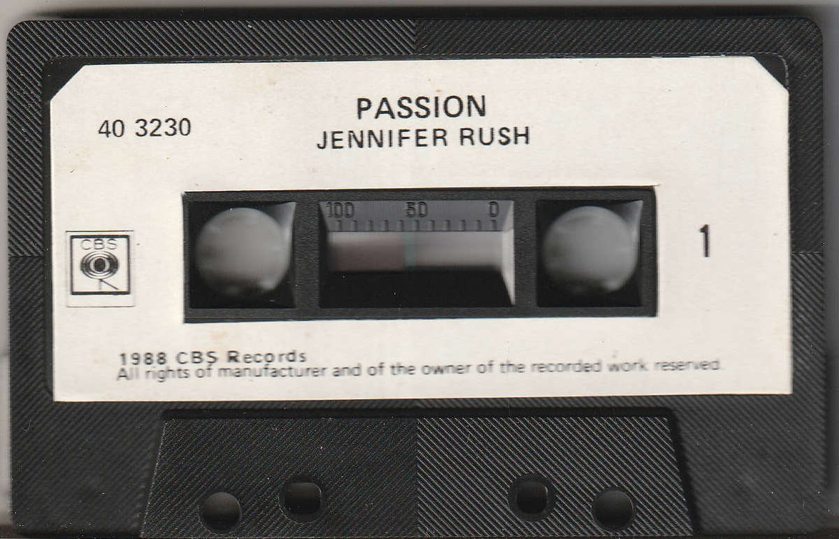 Jennifer Rush - Passion Cassette D