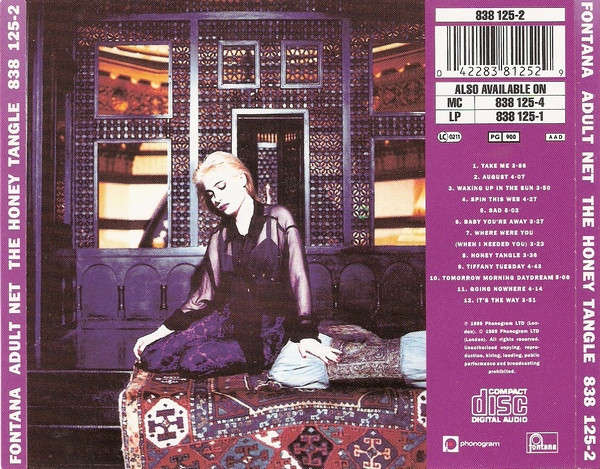 Adult Net - Honey Tangle CD Import