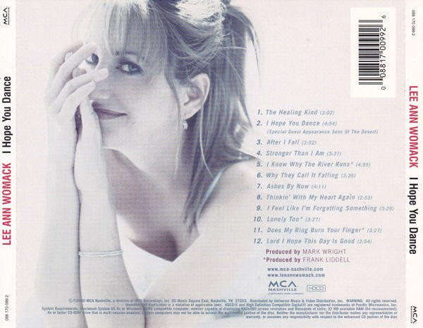 Lee Ann Womack - I Hope You Dance CD Import