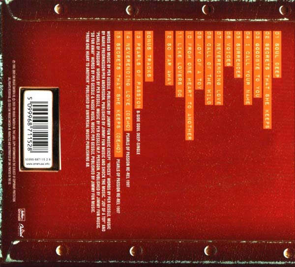 Roxette - Pearls Of Passion CD Import Digipak