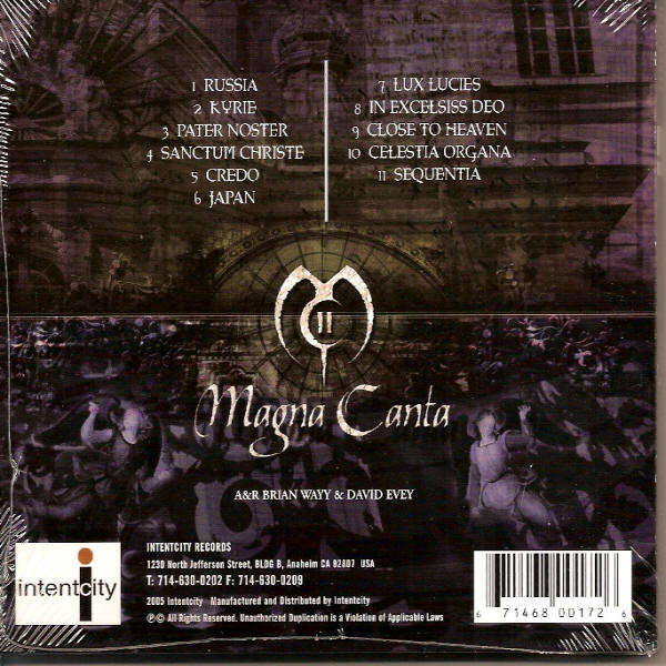 Magna Canta - Sanctuary CD Import Digipak