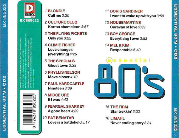 Various - Essential 80's CD Import