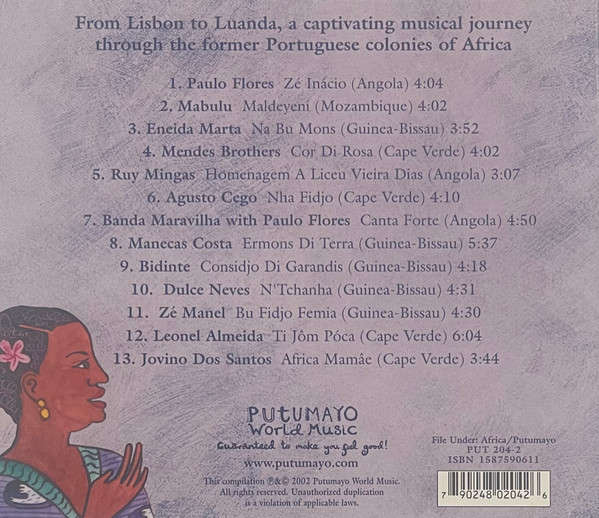 Putumayo Various - An Afro-Portuguese Odyssey CD Import