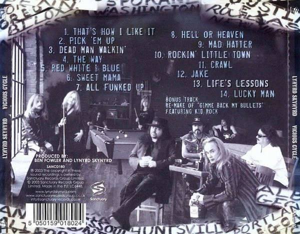 Lynyrd Skynyrd - Vicious Cycle CD Import