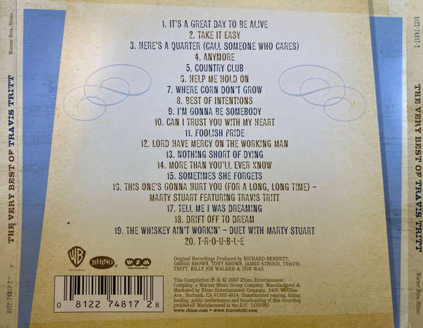 Travis Tritt - Very Best of CD Import