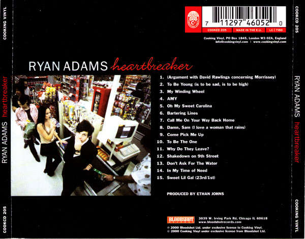 Ryan Adams - Heartbreaker CD Import