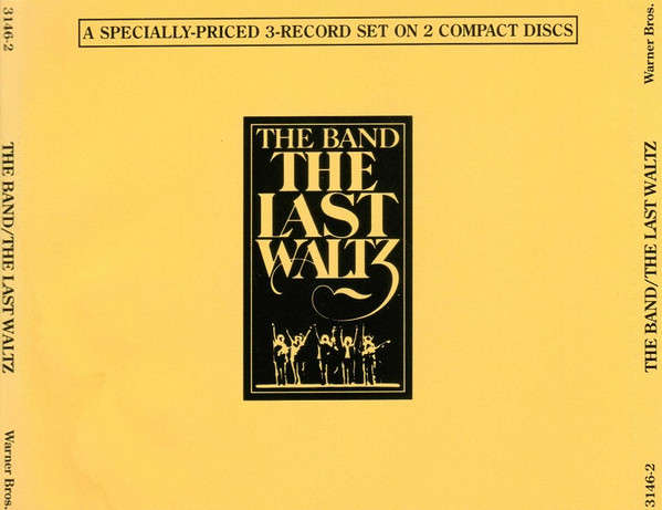 The Band - The Last Waltz Double CD Import