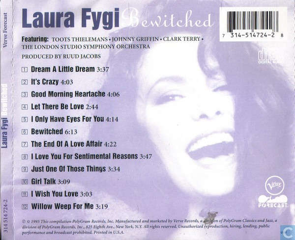 Laura Fygi - Bewitched CD Import