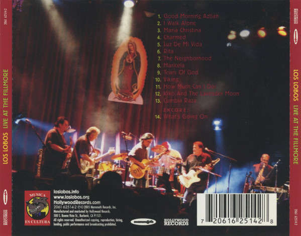 Los Lobos - Live At the Fillmore Double CD Import