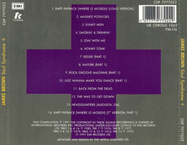 James Brown - Soul Syndrome + CD Import