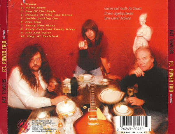 Pat Travers - P.T. Power Trio CD Import