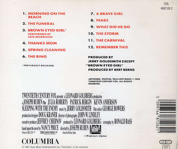 Soundtrack - Sleeping With the Enemy CD Import