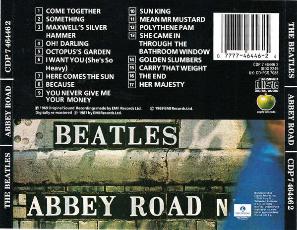 Beatles - Abbey Road CD Import
