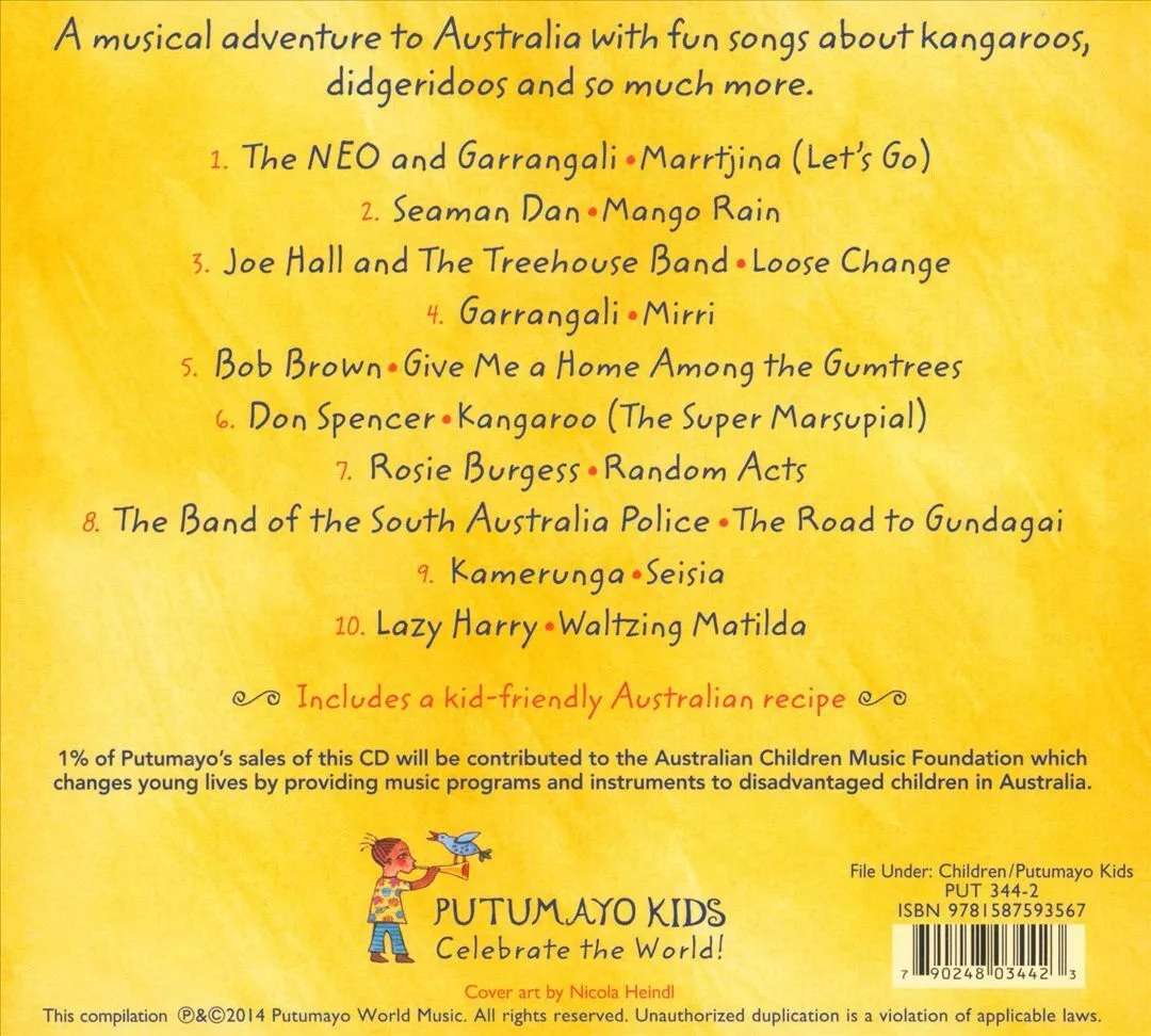 Putumayo Various - Australian Playground CD Import