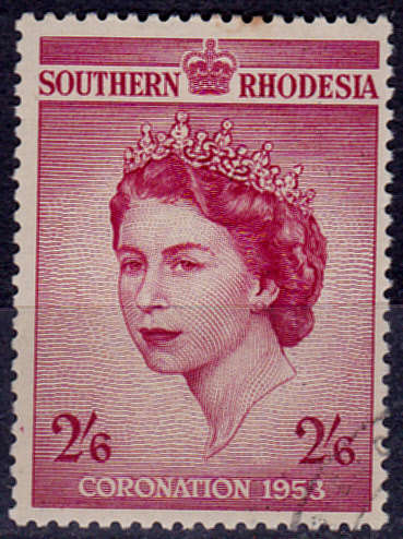 SOUTHERN RHODESIA 1953, 1 June. CORONATION QEII, single, UH, CV R 140.00 view scans