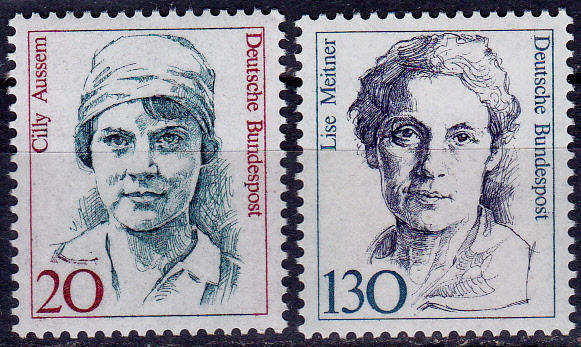 GERMANY 1988, 5 May. FAMOUS WOMEN, set, MNH, CV+/- R 50.00 view scans