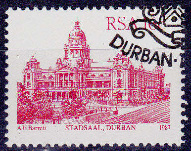 RSA 1987, 1 April. ADD VALUE DEFINITIVE ISSUE, single, CTO, CV R ?? view scans
