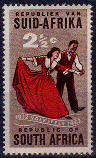 RSA 1962, 1 March. 50th ANNIV of VOLKSPELE, single, MNH, CV R 2.50 view scans