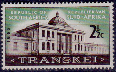 RSA 1963, 11 Dec. 1st TRANSKEI LEGISLATIVE MEETING, single, MNH, CV R 2.50 view scans