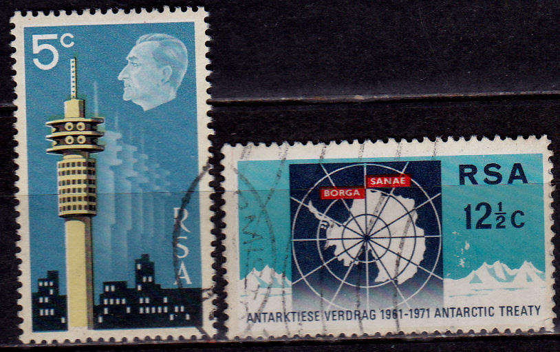 RSA 1971, 22 May. INTERNATIONAL STAMP EXHIBITION, set, UH, CV R 22.00 view scans