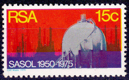 RSA, 1975. Sasol. Single