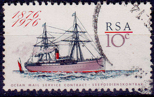 RSA, 1976. Ocean mail service. Single