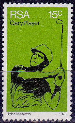 RSA, 1976. Gary Player. Single