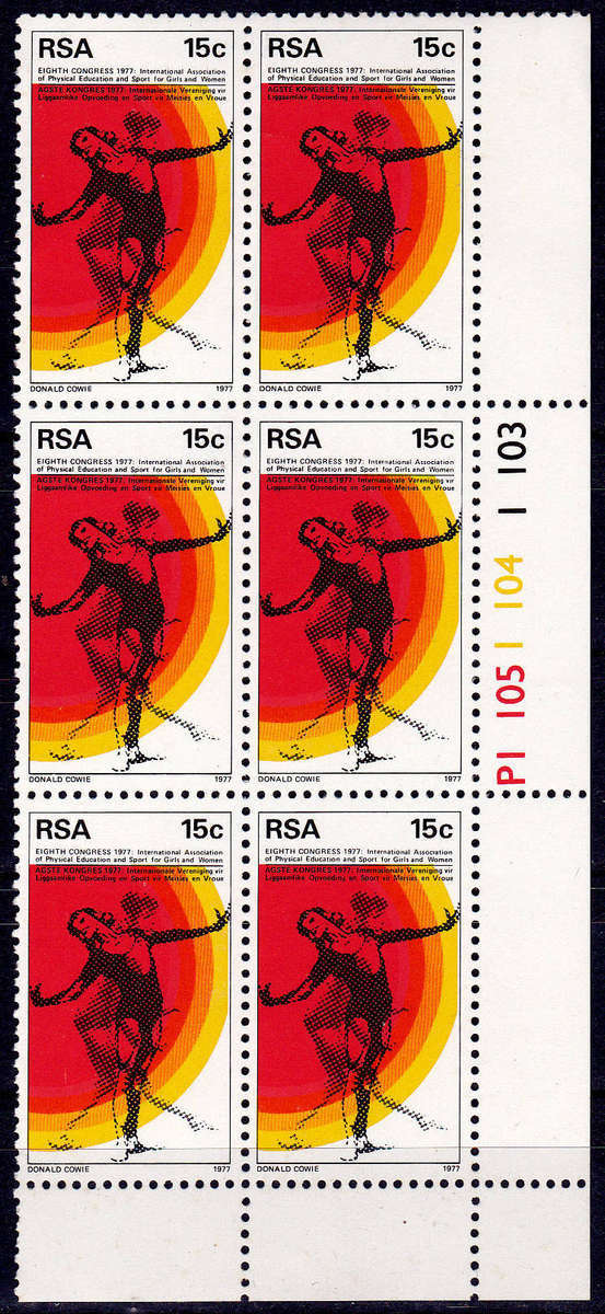 RSA, 1977. Congress sport for women. Control
