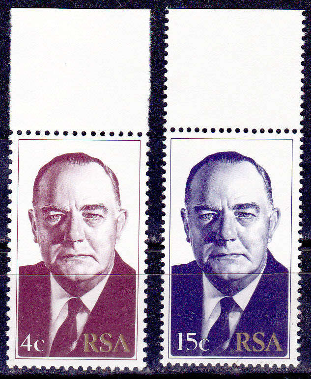 RSA, 1978. President Vorster. Full set