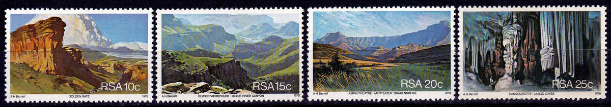 RSA, 1978. Tourism. Full set