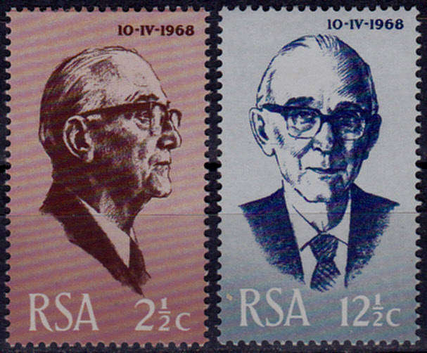 RSA, 1968. President Fouche. Full set