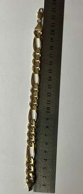 BEAUTIFUL 9ct GOLD BRACELET 39.6 grams