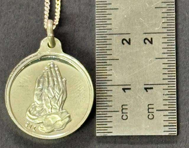 Lords Prayer - 5g Fine Silver with 25 cm Chain