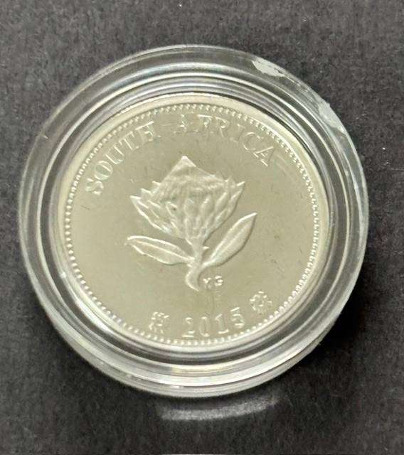 2015 SA Silver 2 1/2c Proof - Steam Trains