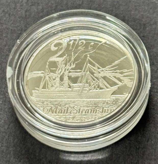 2010 SA Silver 2 1/2c Proof - Maritime History