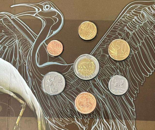 2012 South Africa Uncirculated Set - With Commemorative 5c Medallion