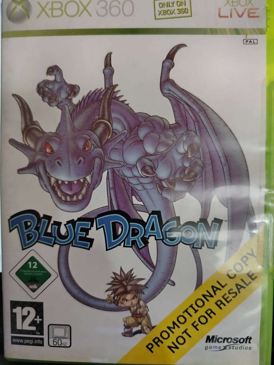 Blue Dragon : Xbox 360 Game In Stock ( states promotional copy) like new