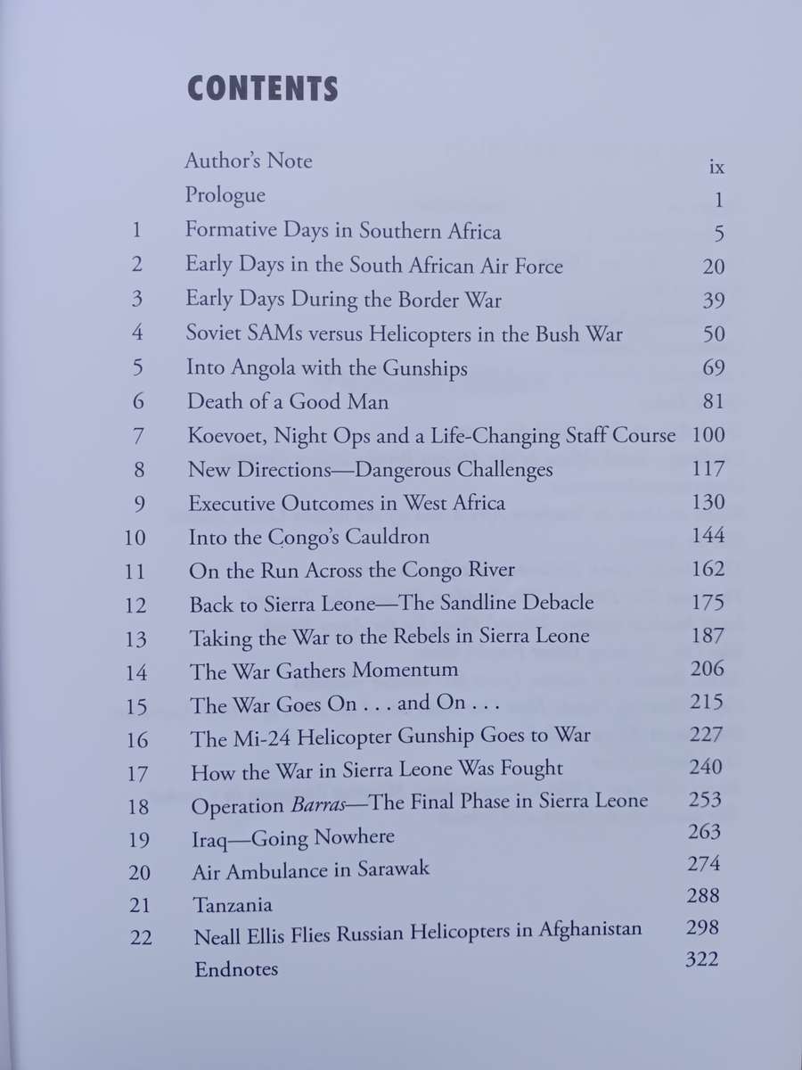 GUNSHIP ACE: THE WARS OF NEALL ELLIS, HELICOPTER PILOT AND MERCENARY / AL J VENTER